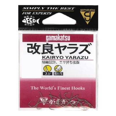 がまかつ　改良ヤラズ　茶　５号