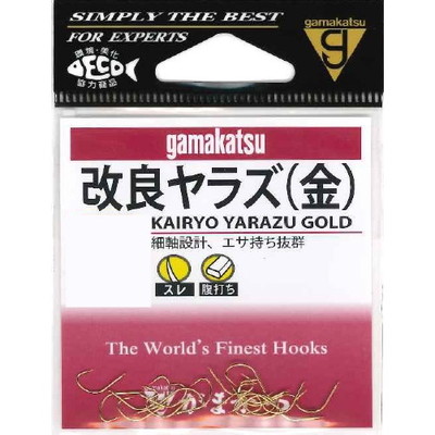 ガマカツ 改良ヤラズ 金 3号