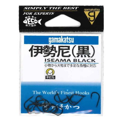 がまかつ 伊勢尼(黒) 3号 針