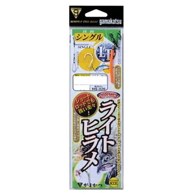 がまかつ HS026 ライトヒラメ仕掛 孫鈎シングル 17号-ハリス6号