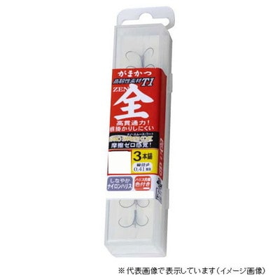 がまかつ アユバラ針 新 A148 HC T1 3本錨 7.5-1.2