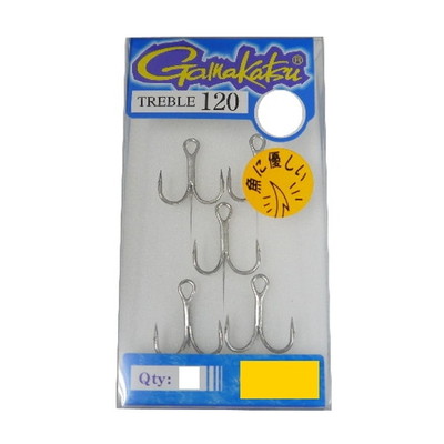がまかつ バラトレブル120(銀) #2 トリプルフック