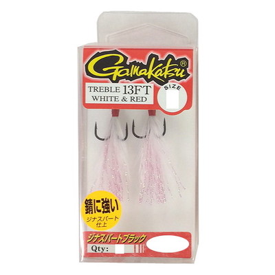 がまかつ トレブル13FT W*レッド 6