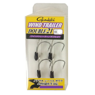 がまかつ ワインドトレーラー ダブル21 4 ルアーフック