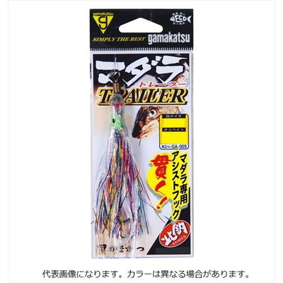 がまかつ ルアーフック GA009 マダラトレーラー 22-2 蛍光紫