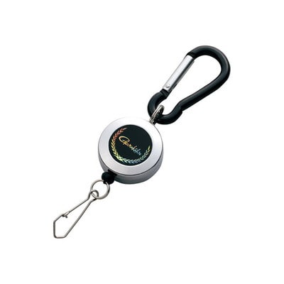 ガマカツ ピンオンリール(カラビナ付) GM2093 オーロラ