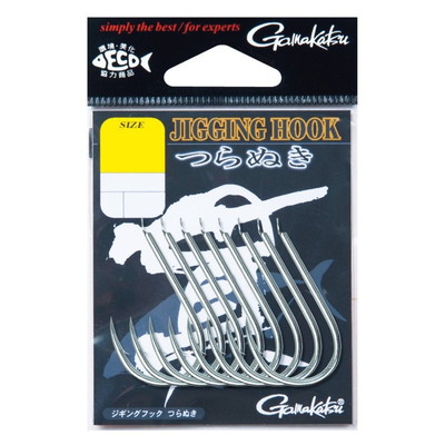 がまかつ バラ ジギングフック 貫(銀) 5/0