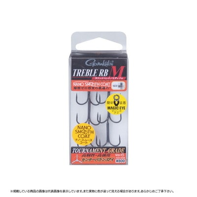 がまかつ バラ トレブルRB-M(ナノスムースコート) #10