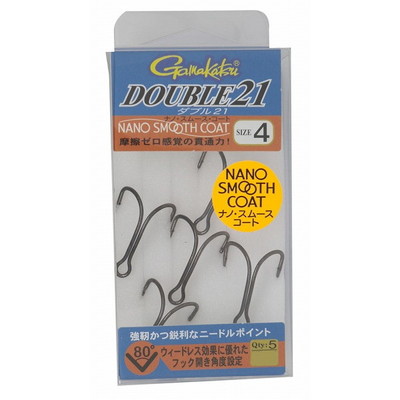 がまかつ バラ ダブル21(ナノスムースコート)#4