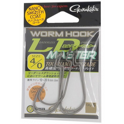 がまかつ バラ ワームフック LD MASTER(NSC) 4/0 ワームフック