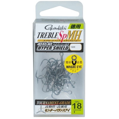 ガマカツ 68563 徳用 トレブルSP-MH(ミディアムヘビー) (HPS) #8 トリプルフック