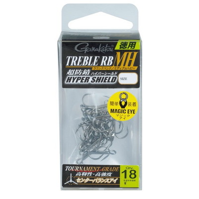 がまかつ 68564 徳用 トレブルRB-MH(ミディアムヘビー) (HPS) #8