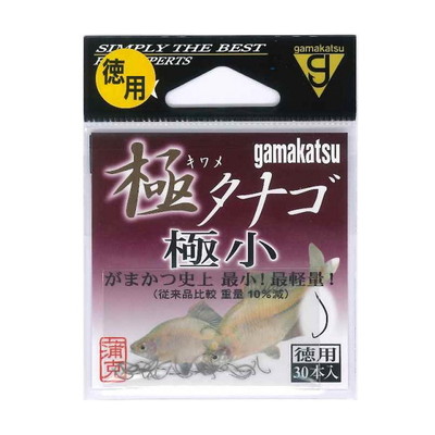 ガマカツ バラ 徳用 極タナゴ 極小 針