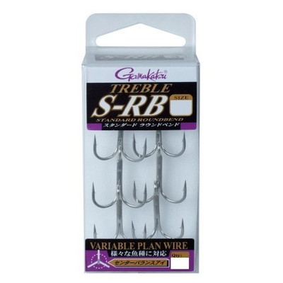 がまかつ バラ トレブルS-RB(シルバー) #12