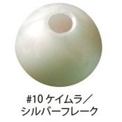 ガマカツ 桜幻 シンカージャケット M #10 ケイムラ/シルバーフレーク タイラバ 鯛ラバ