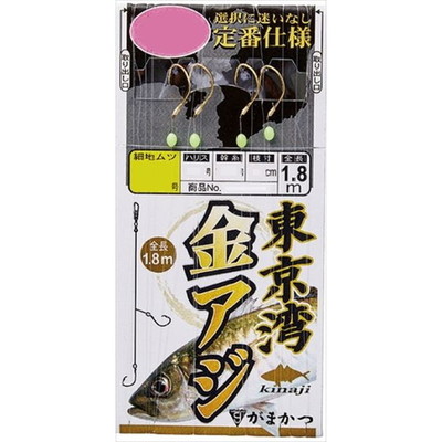 ガマカツ F141 東京湾金アジ 2本 10-1.5 仕掛け