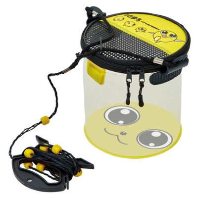 がまかつ バケツ UK8002 うきまろ お魚みえみえバケツ バケツ