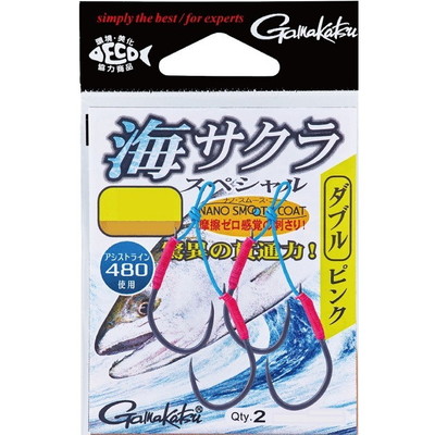 がまかつ ルアーフック 海サクラ スペシャル ダブル M
