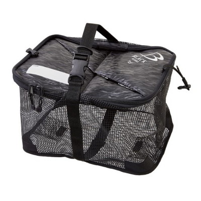 がまかつ ビク GM2543 活かしメッシュバッカン ブラック (BLACK WORKS) 45cm