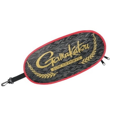 がまかつ 磯用品 GM2524 受けタモカバー 四ツ折 ブラック