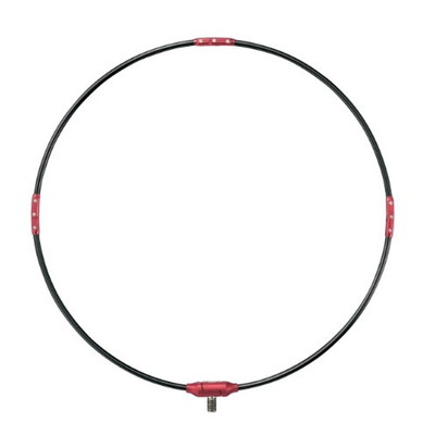 がまかつ 磯用品 GM835 がま磯 タモ枠(四折リジュラルミン) 35cm ブラックxレッド