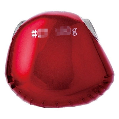 がまかつ オモリ 桜幻 デルタシンカー80g(22号) #01 レッド