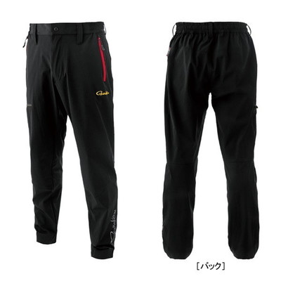がまかつ ウェア ライトストレッチフィッシングパンツ GM3777 ブラック/レッド M