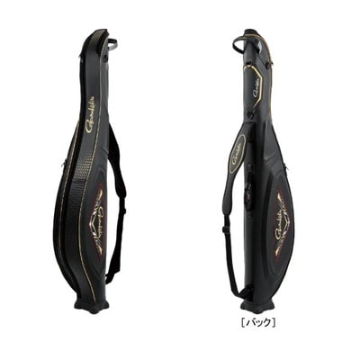 がまかつ ロッドケース 成型ハードロッドケース GC301 ブラック/レッド Gamakatsu 135cm