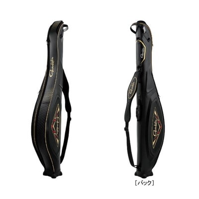 がまかつ ロッドケース 成型ハードロッドケース GC301 ブラック/ゴールド Gamakatsu 135cm