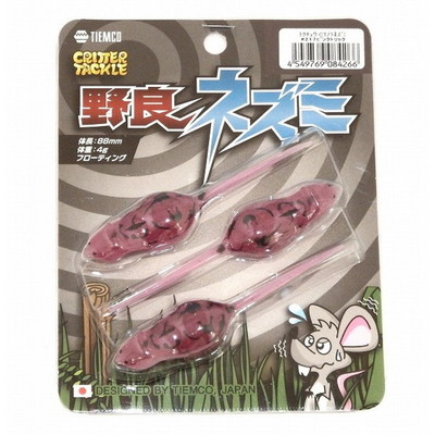 ティムコ ノラネズミ キャスティング別注 #217ピンクトリック ワーム