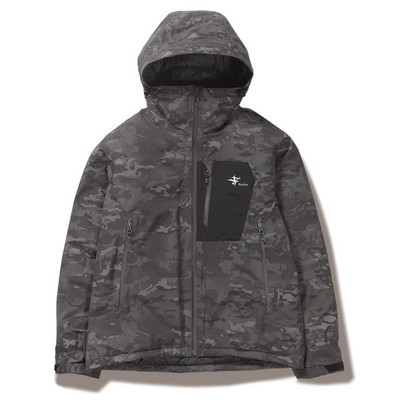 フォックスファイヤー 防寒服アウター フロストレイクジャケット ブラックカモ M