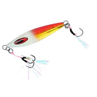 ダイワ ソルティガFKジグSLJ 60g MGアカキングローヘッド メタルジグ