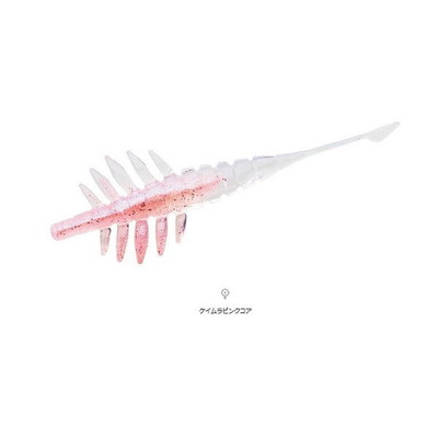 ダイワ エビングスティック スーパーハード SH 3.5インチ ケイムラピンクコア ワーム