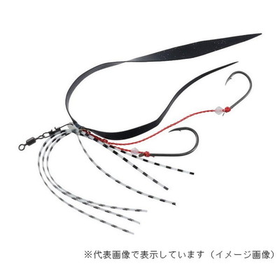 ダイワ 紅牙遊動テンヤ替針SS+エビラバ マジカルブラックR タイラバ 鯛ラバ