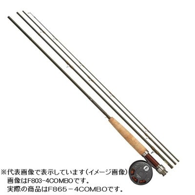 ダイワ ロッホモア フライコンボ F865-4COMBO(4ピース) フライロッド