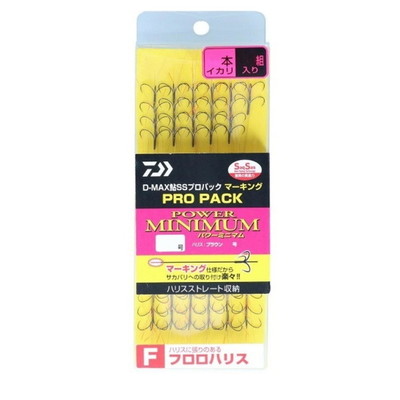 ダイワ D-MAX鮎SSプロパック マーキング フロロハリス パワーミニマム 4本イカリ 7.0号 アユバラ針