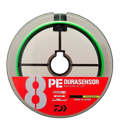 ダイワ ライン UVF PEデュラセンサー×8+Si2 LG(ライムグリーン) 1号 300m