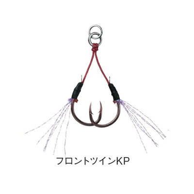 ダイワ 紅牙タイジギアシスト ケイムラピンク フロントツインS アシストフック