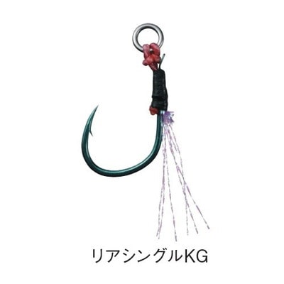 ダイワ 紅牙タイジギアシスト ケイムラグリーン リアシングルL アシストフック