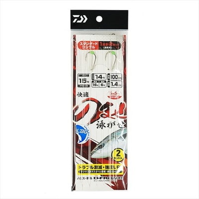 ダイワ 仕掛け 快適のませ仕掛け SS S1本2S ハリ15号-ハリス14号 仕掛け