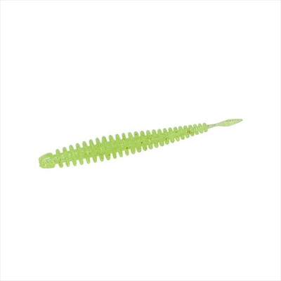 ダイワ ワーム 月下美人 アジングビーム バチコンカスタム ストロング 2.3インチ チャートドットグロー ワーム