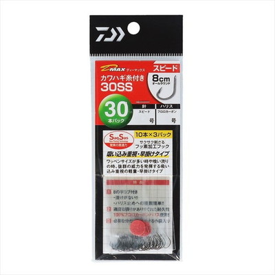 ダイワ 針 D-MAX カワハギ糸付30 SS スピード 6.5号 針