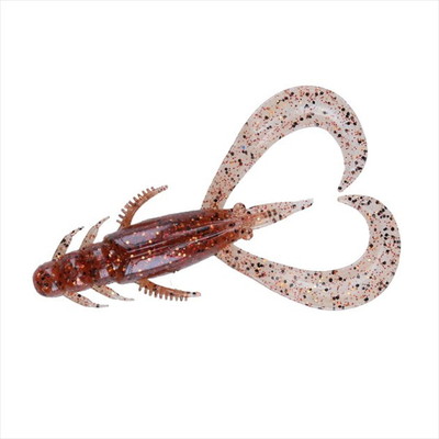 ダイワ ワーム シルバーウルフ アーバンクローラー 2.5インチ エビミソレッドゴールド ワーム