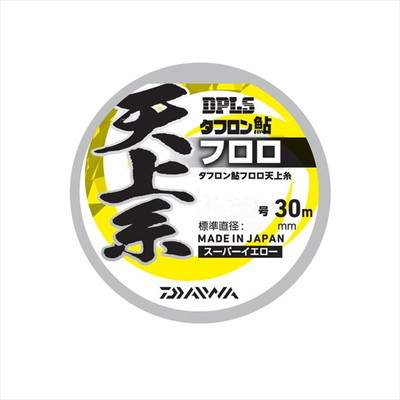 ダイワ 鮎糸 タフロン鮎フロロ天上糸 スーパーイエロー 1.2号-30m