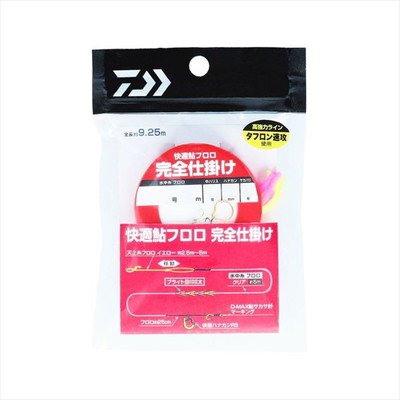 ダイワ 鮎仕掛 快適鮎フロロ 完全仕掛け 0.25号