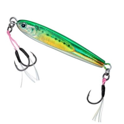 ダイワ TGベイト SLJ 60g フラッシュグリーンゴールドリアルマイワシ (メタルジグ)