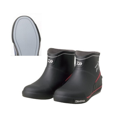 ダイワ DB-1412 ベリーショートネオデッキブーツ ブラック S(24.0-24.5cm)