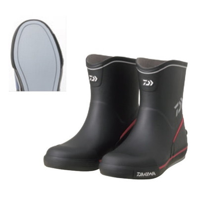 ダイワ DB-2412 ショートネオデッキブーツ ブラック M(25.0-25.5cm)