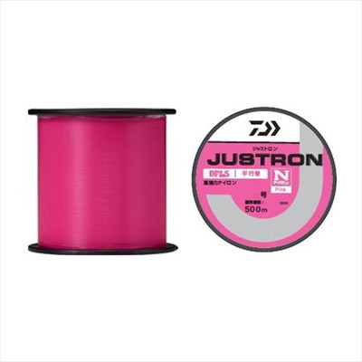 ダイワ ボビン糸 ジャストロン ピンク 6号-500m