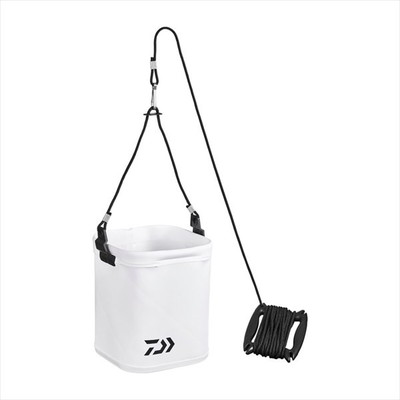 ダイワ バケツ 水くみバッカン S19(K)ホワイト